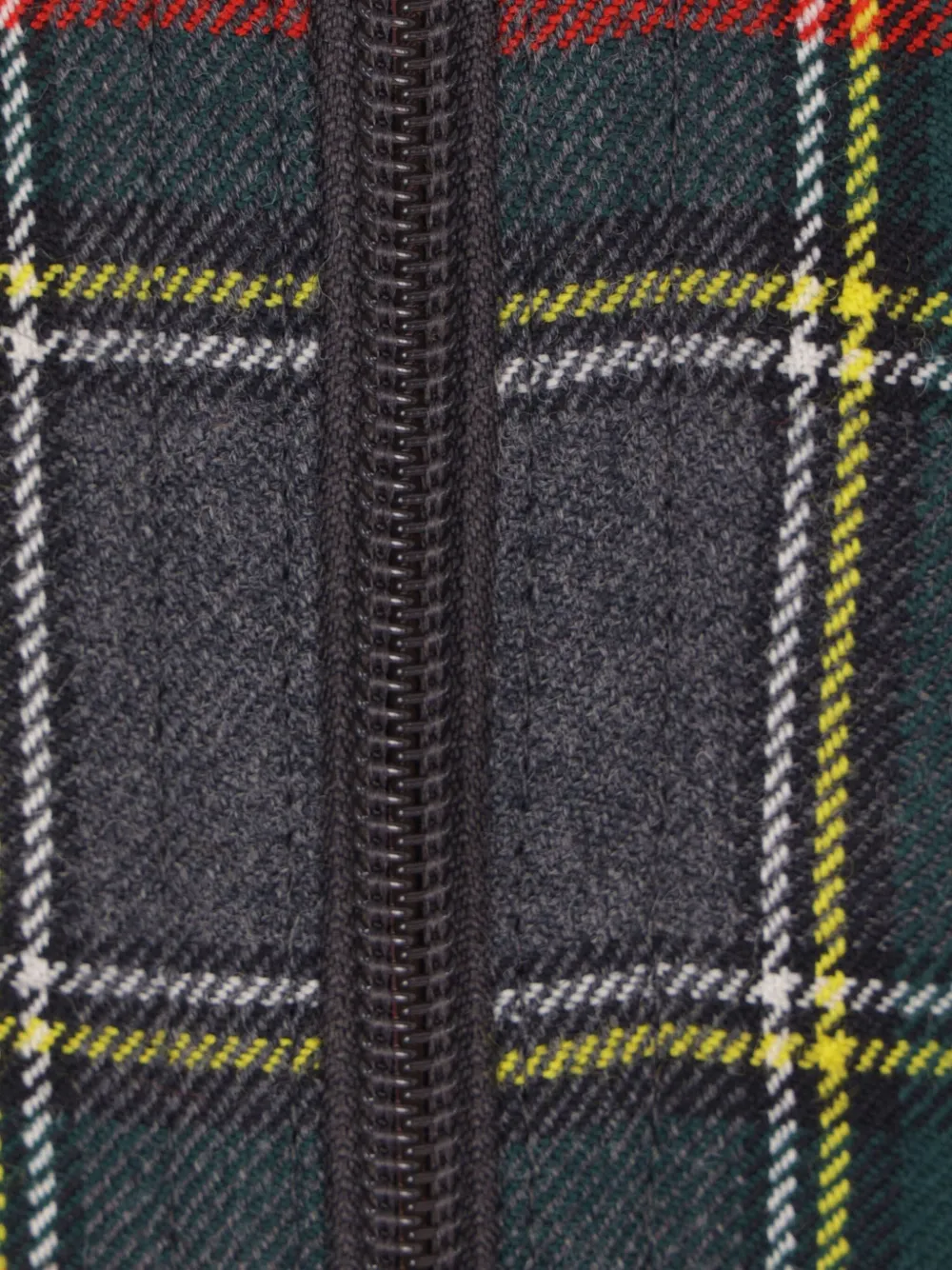 Vivienne Westwood Tartan Zip-front Top In Multi