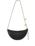 Chloé crescent-shaped chain shoulder bag - Black