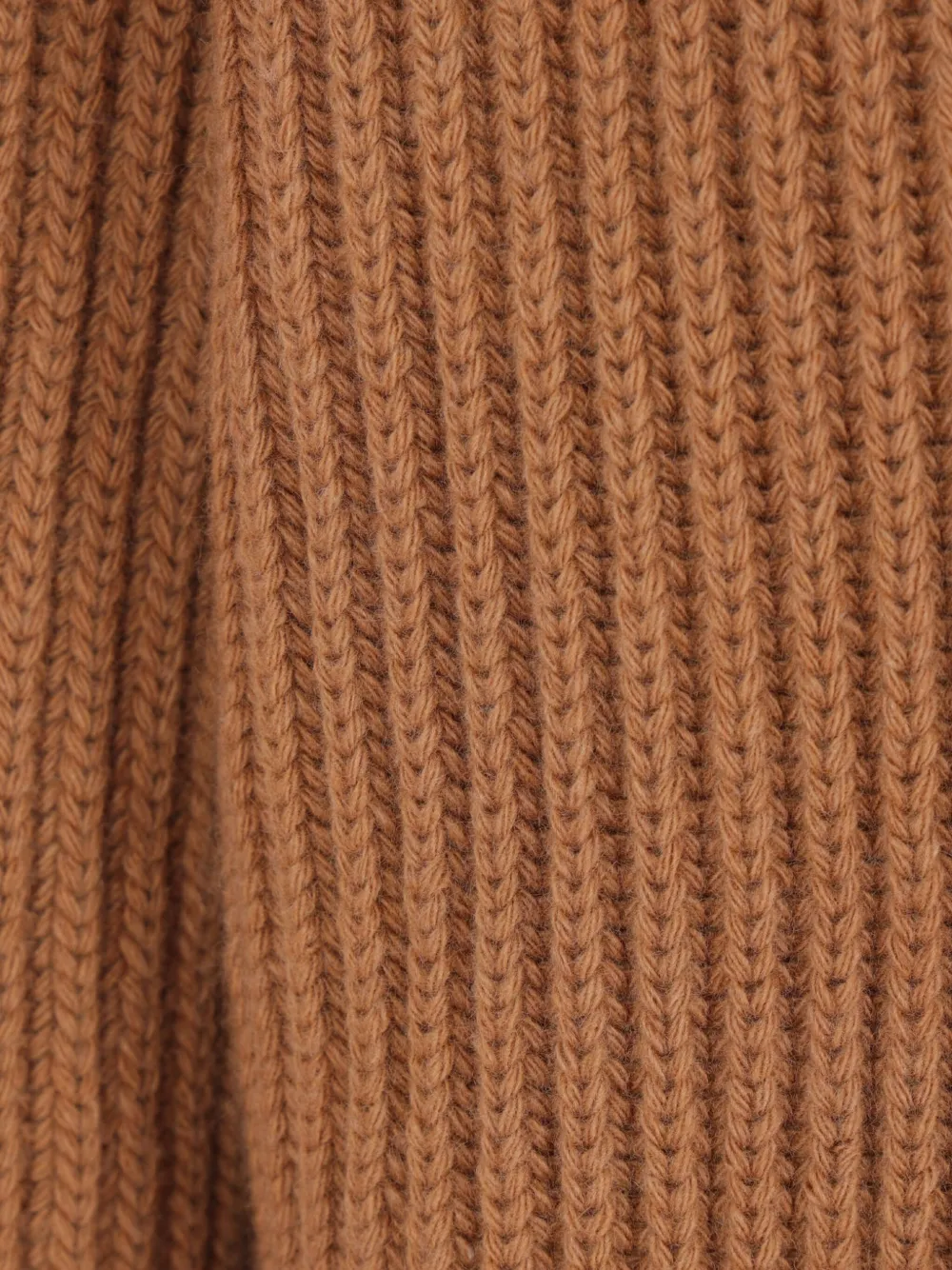 Jil Sander Long-sleeved Sweater In Brown