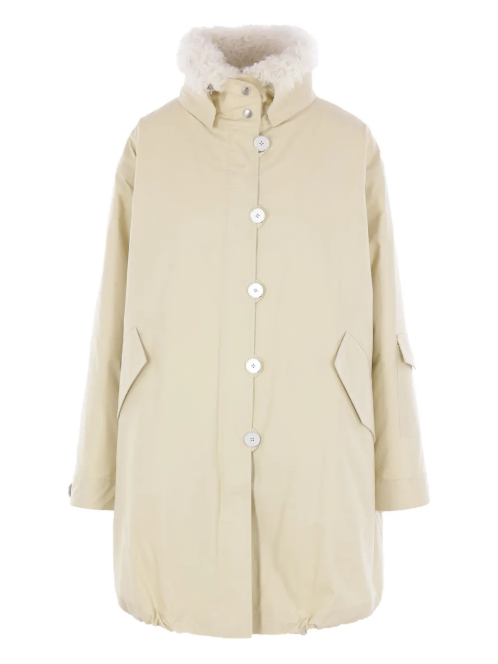 Jil Sander single-breasted coat | Neutrals | Image 1