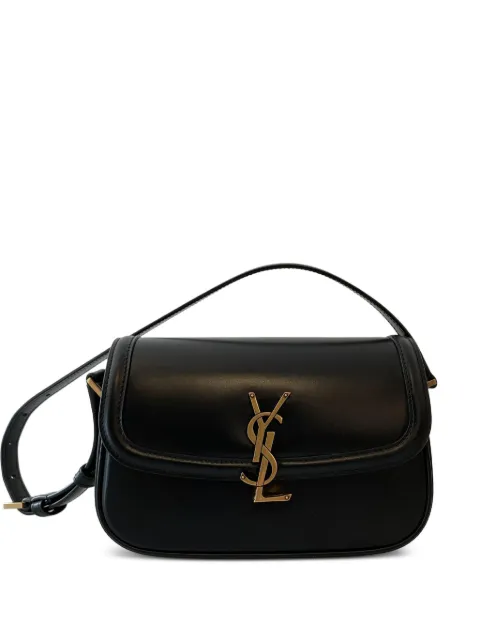 Saint Laurent mini logo-plaque shoulder bag