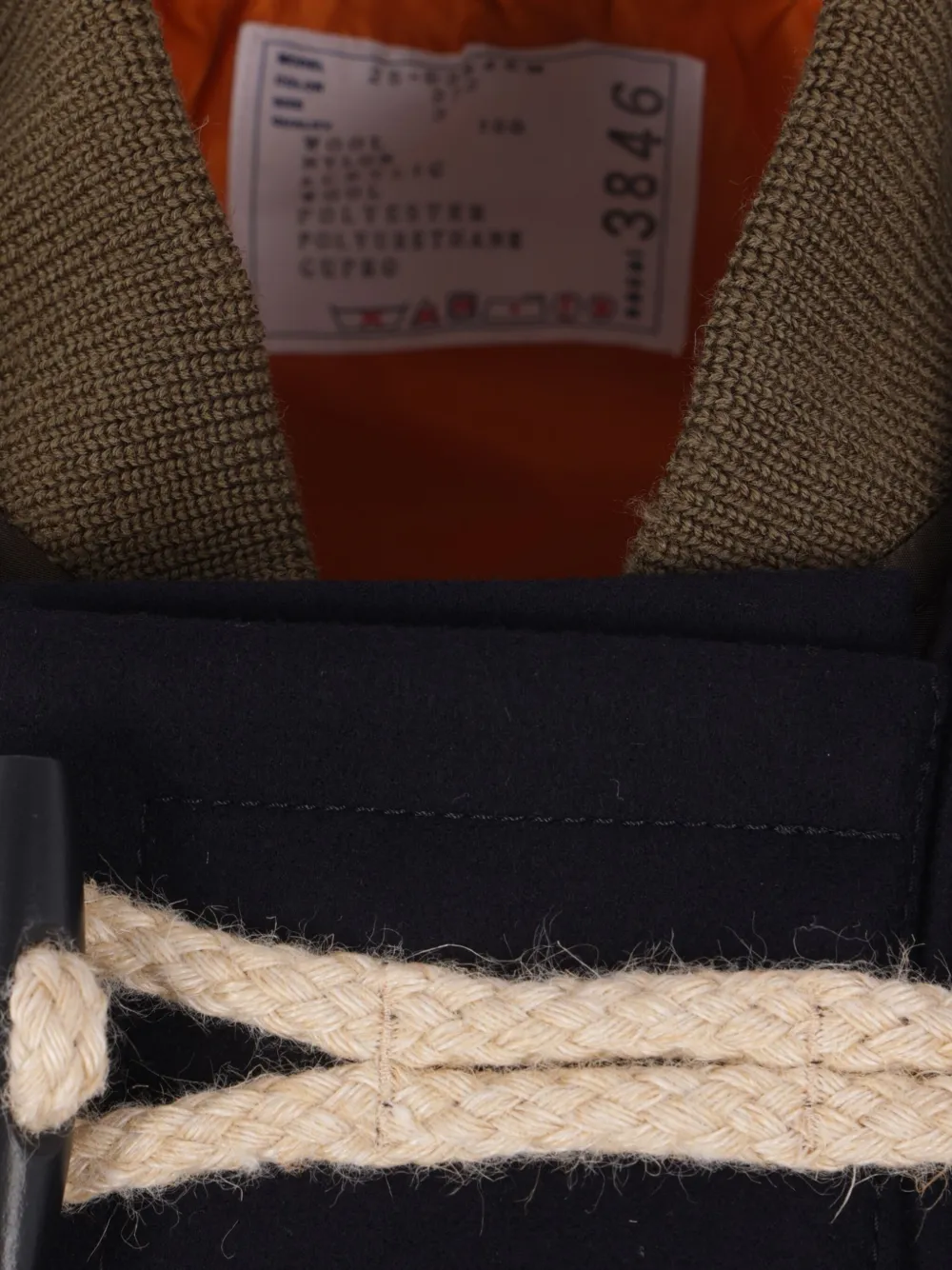 sacai Jas met capuchon Blauw