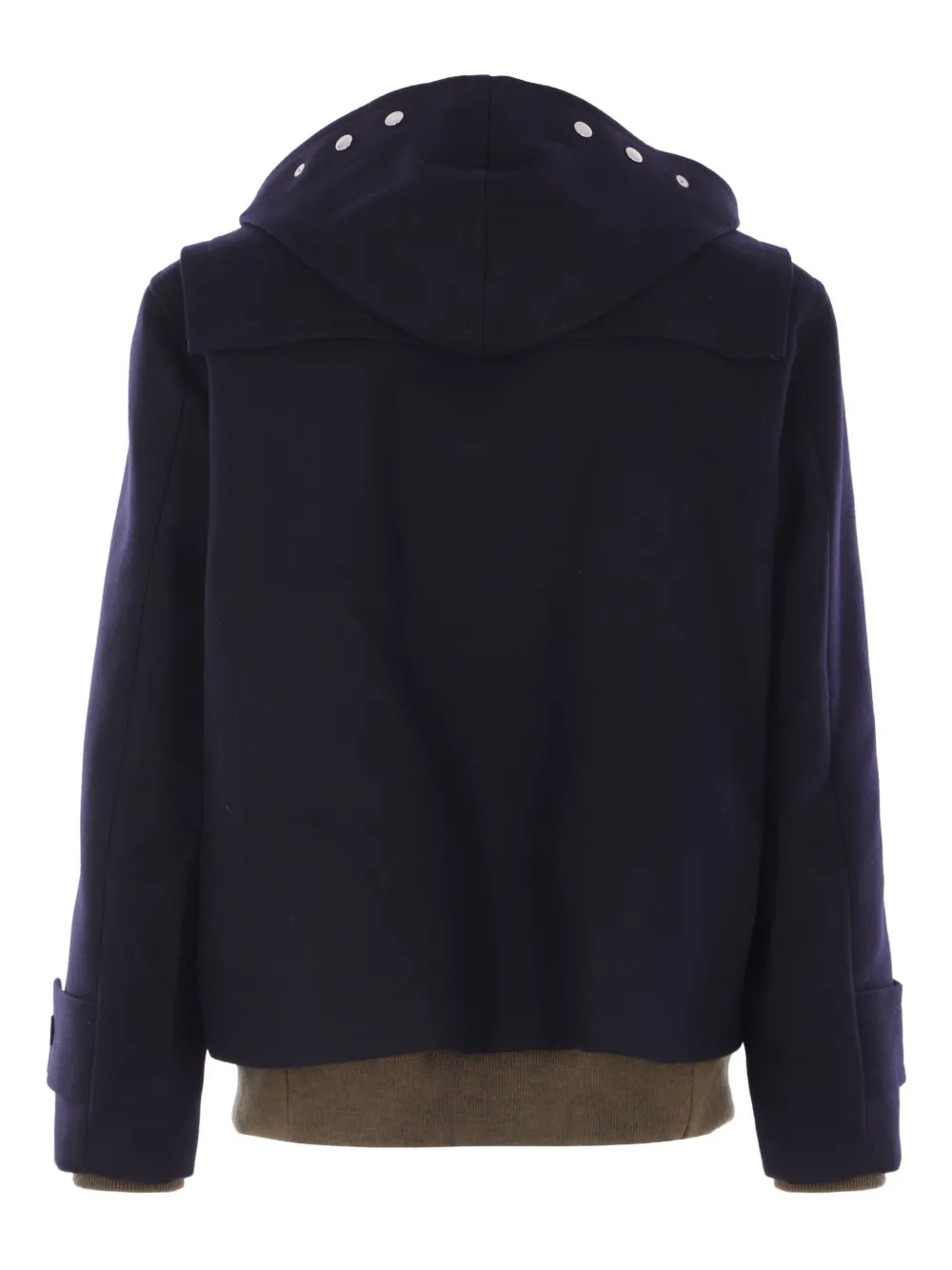 sacai Jas met capuchon Blauw