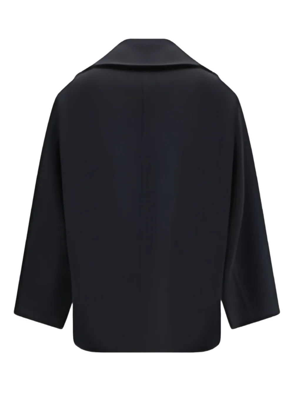 Saint Laurent Coat Zwart