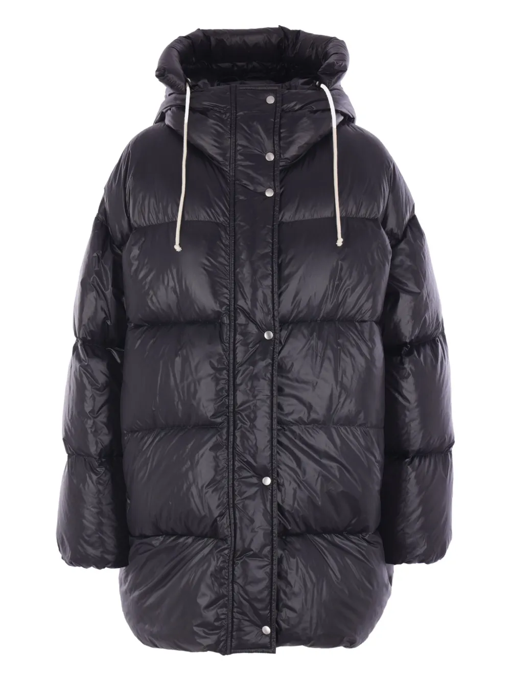 Jil Sander hooded padded jacket | Black | Image 1