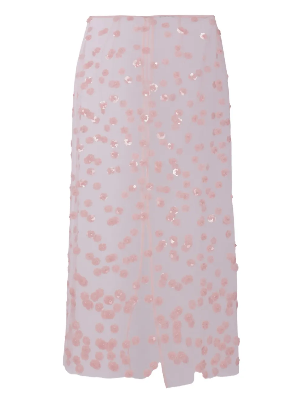 Cecilie Bahnsen sequin-embellished skirt | Pink | Image 1