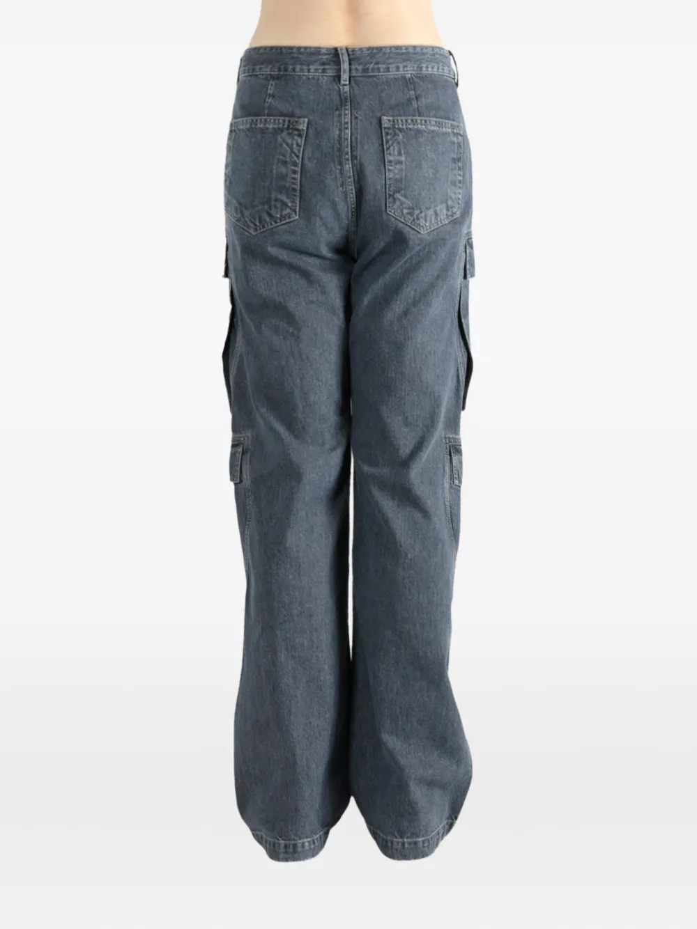 Rick Owens DRKSHDW cargo-pockets jeans Blauw