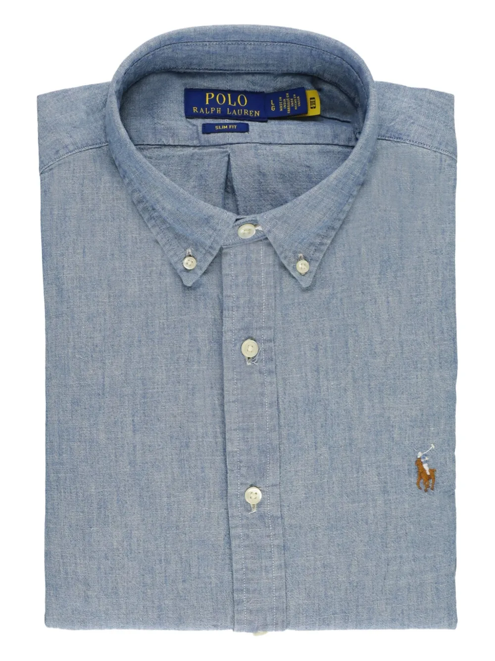 Polo Ralph Lauren Chambray overhemd Blauw