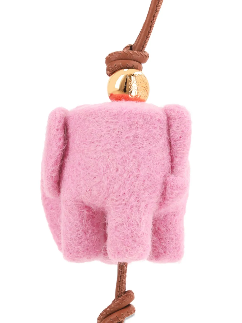 LOEWE elephant-shaped felt charm | Image 2