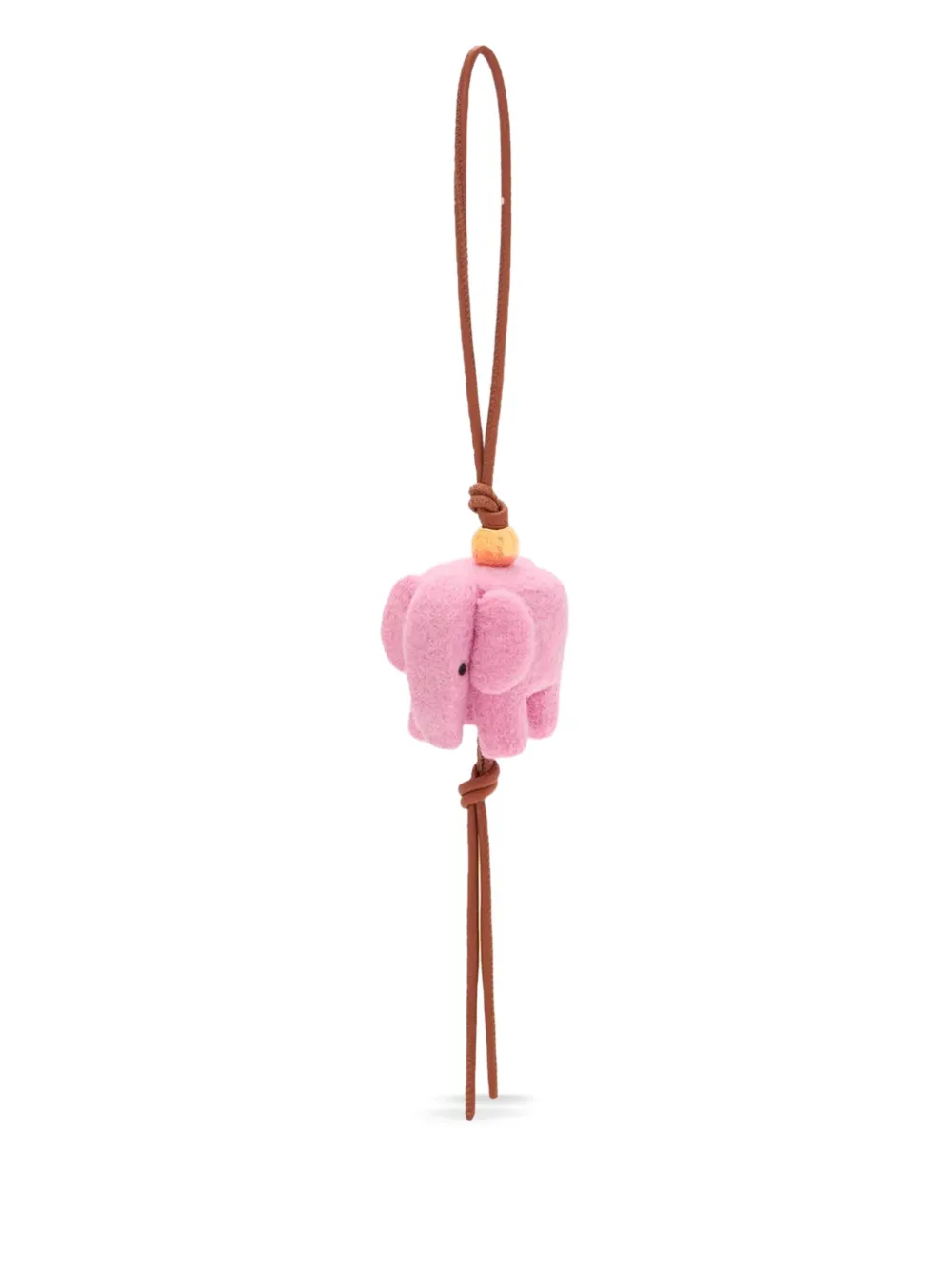 LOEWE エレファントシェイプ チャーム - ピンク LOEWE エレファントシェイプ チャーム - ピンク