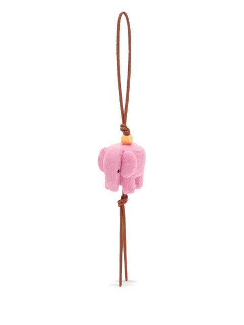 LOEWE elephant-shaped felt charm