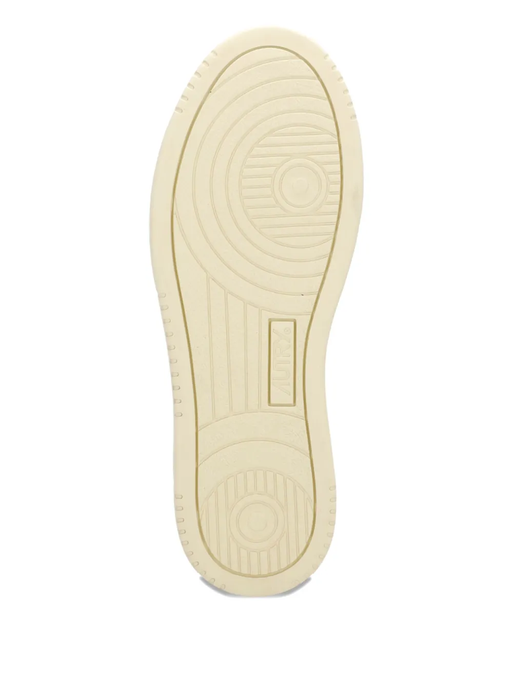 Autry leather panelled sneakers White
