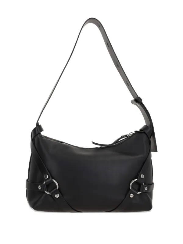 Ann Demeulemeester harness-detail Leather Shoulder Bag