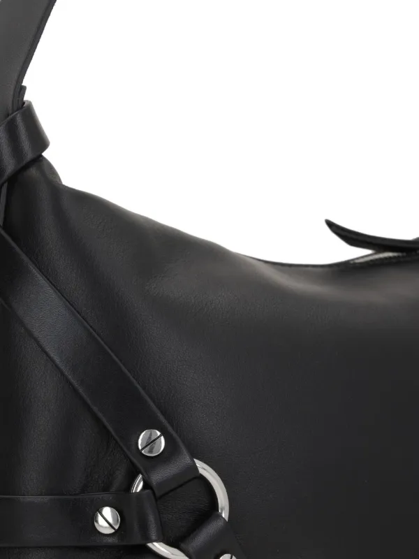 Ann Demeulemeester harness-detail Leather Shoulder Bag