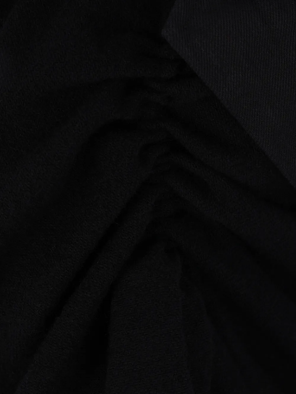  Yohji Yamamoto Draped Jacket - Black 