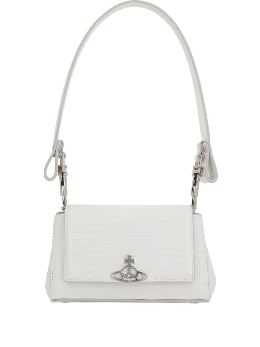 Vivienne Westwood Hazel leather shoulder bag | White | Image 1