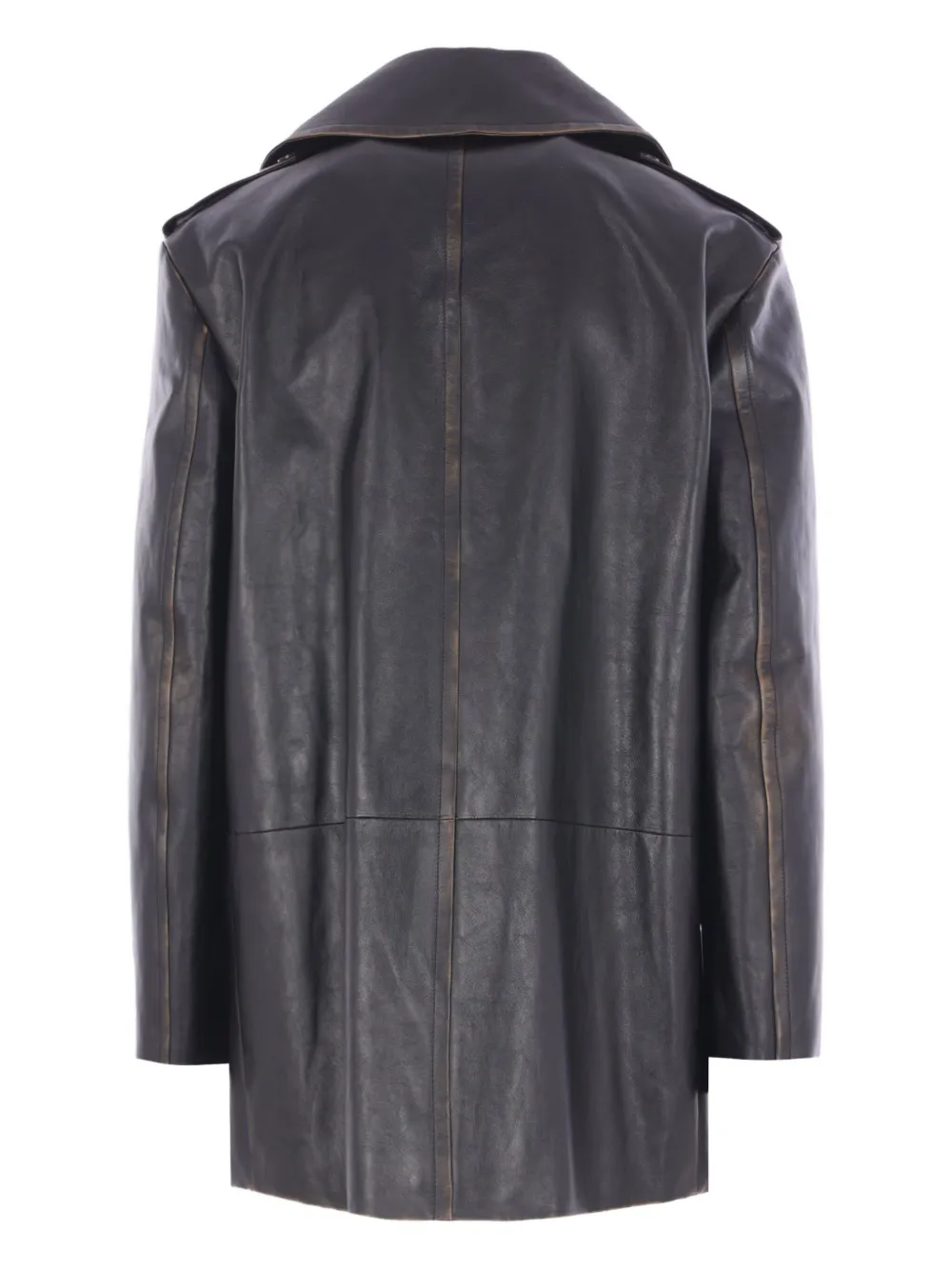 Jil Sander buttoned leather jacket | Leather Jackets | Image 2