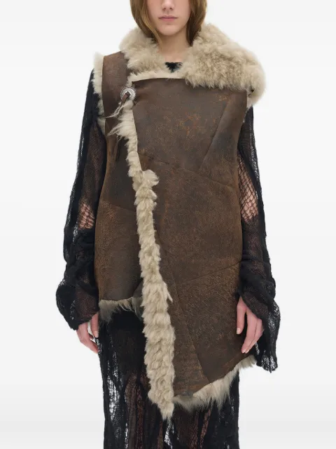 Ann Demeulemeester Aleid shearling-collar gilet
