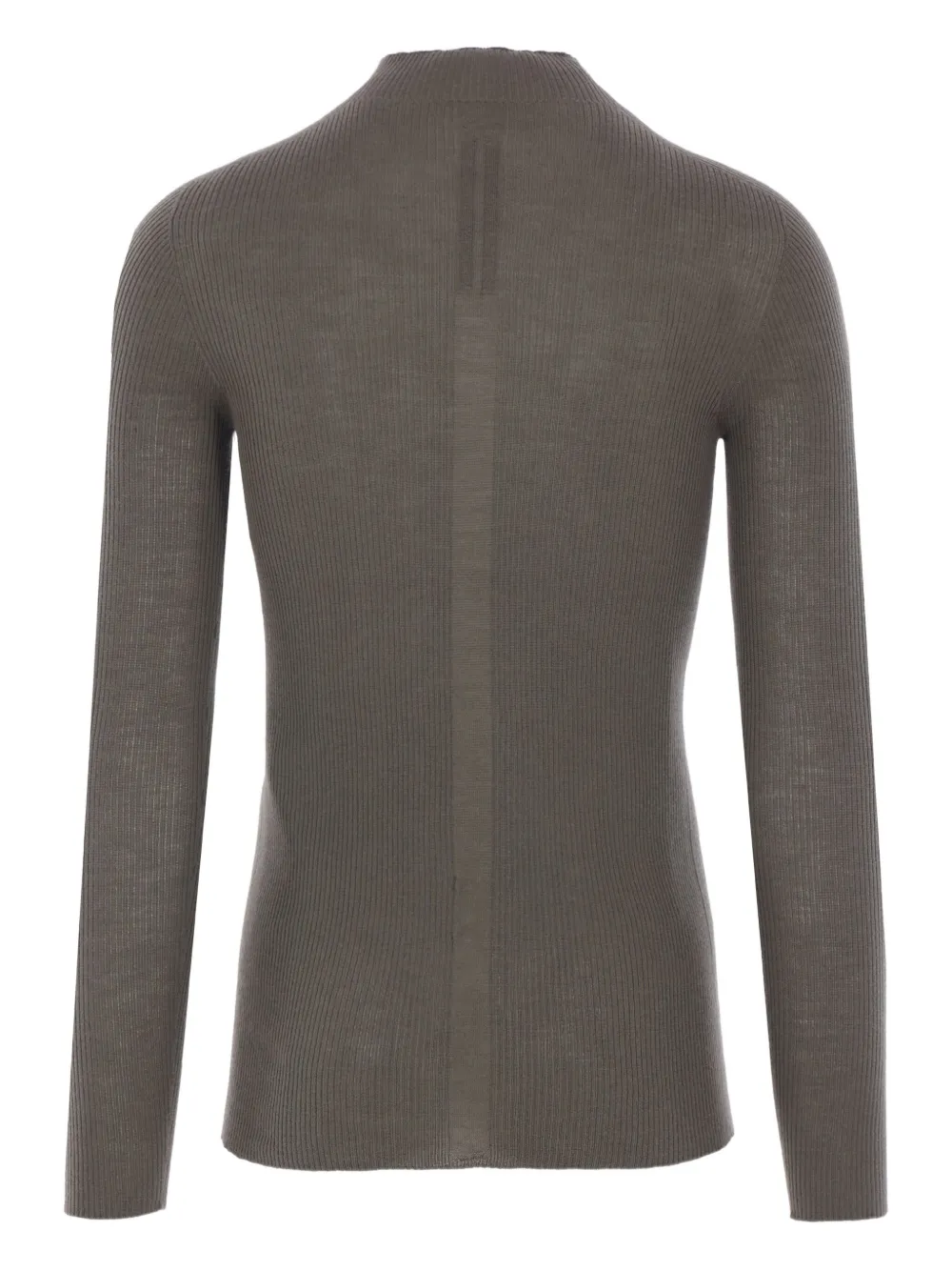 Rick Owens ribbed high-neck sweater - Bruin