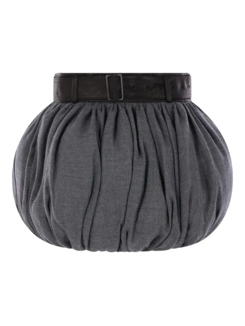 Yohji Yamamoto falda con cinturón