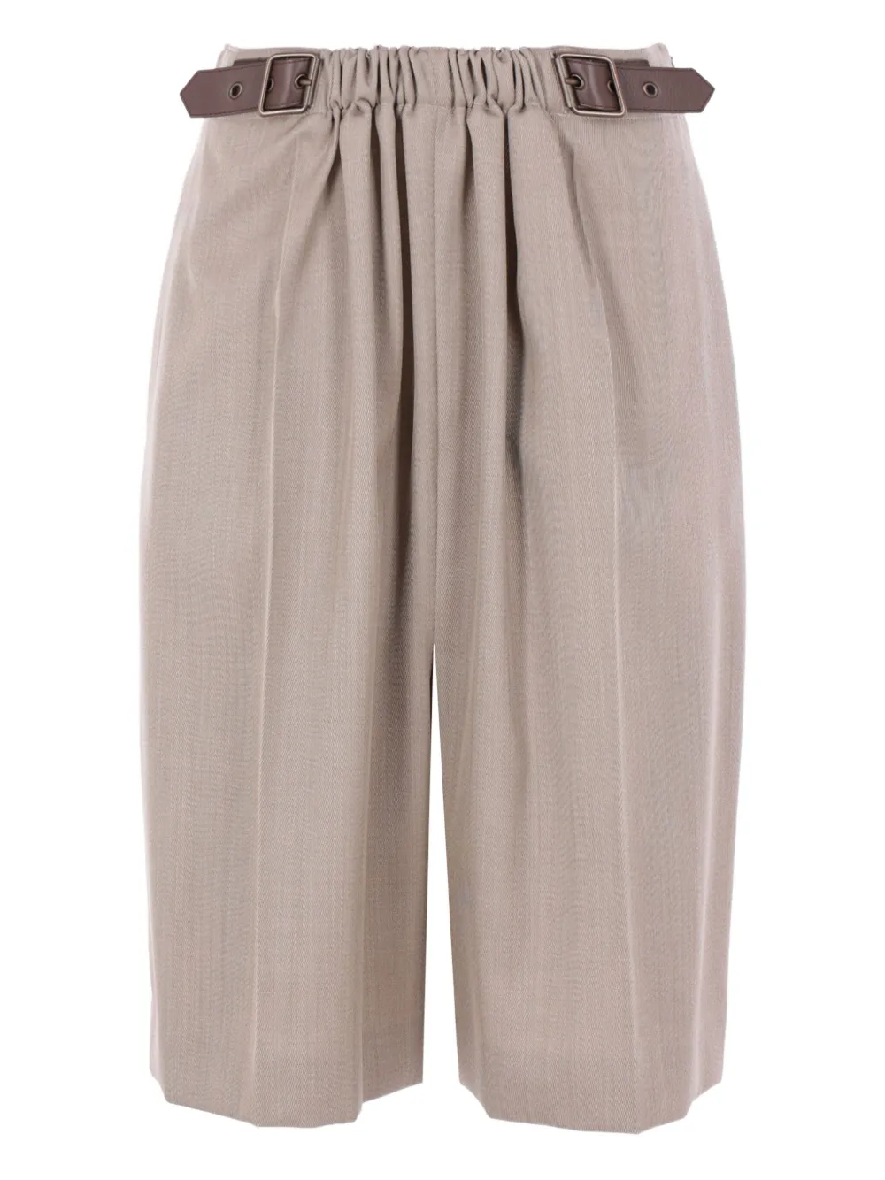 LOEWE buckle elasticated shorts | neutro | Image 1