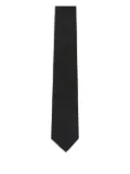 Balenciaga silk tie - Black