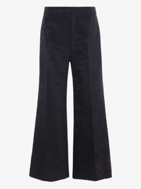 Chloé damask-pattern trousers