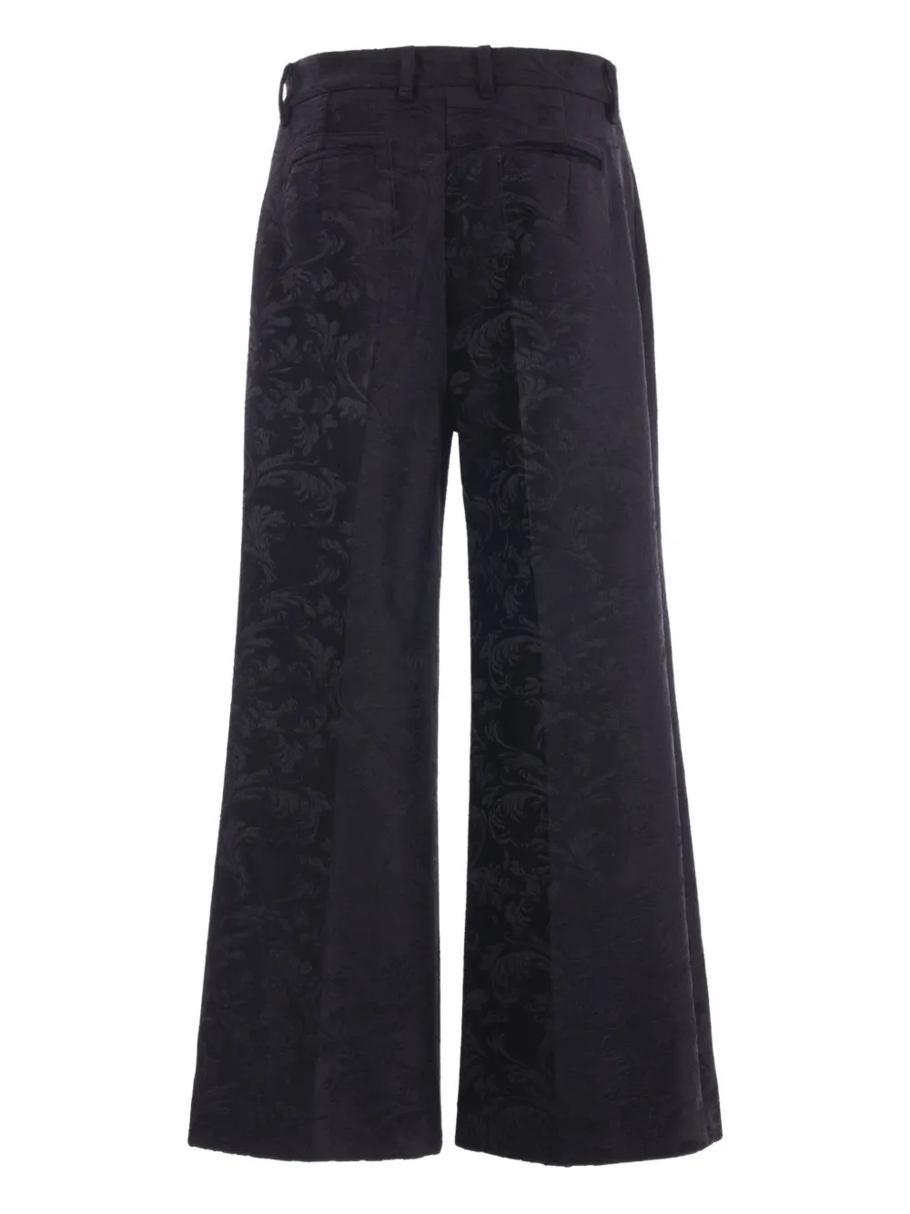 Chloé Broek met damask-patroon - Zwart
