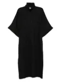 Tessitura Body Couture linen dress - Black