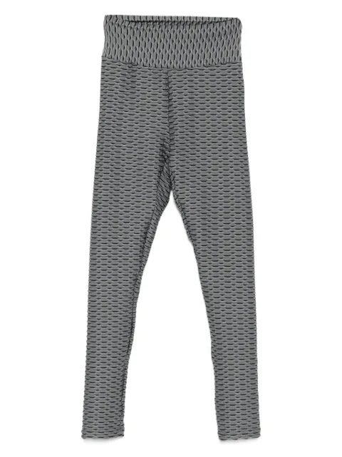 Tessitura Body Couture Leggings con trama a rilievo