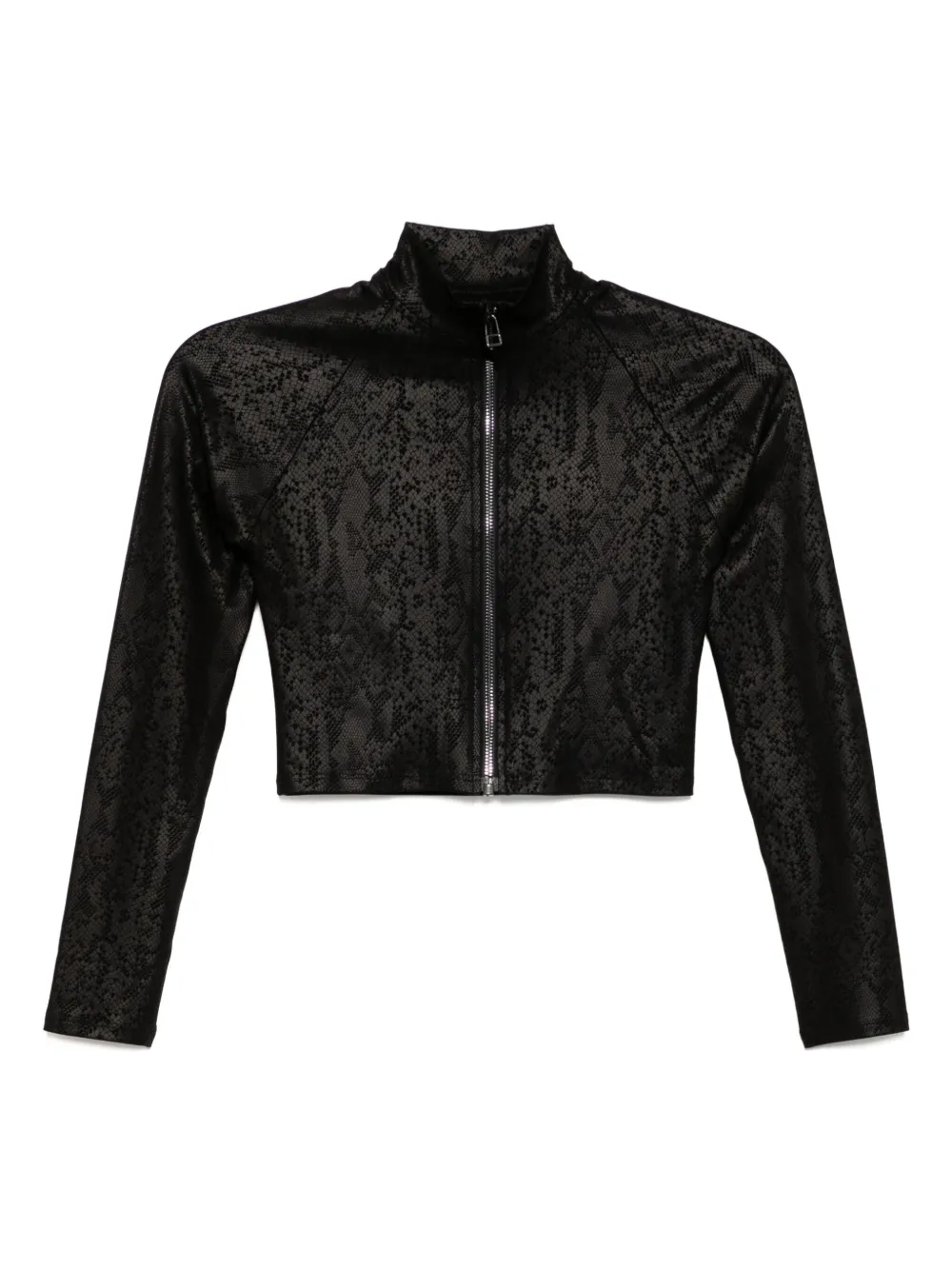 Tessitura Body Couture top corto en 3D | negro | Image 1