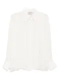 Tessitura Body Couture middle cut shirt - White