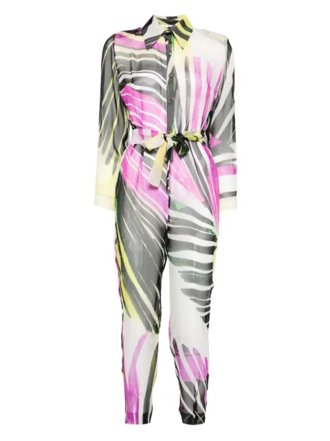 Tessitura Body Couture jungle breeze jumpsuit
