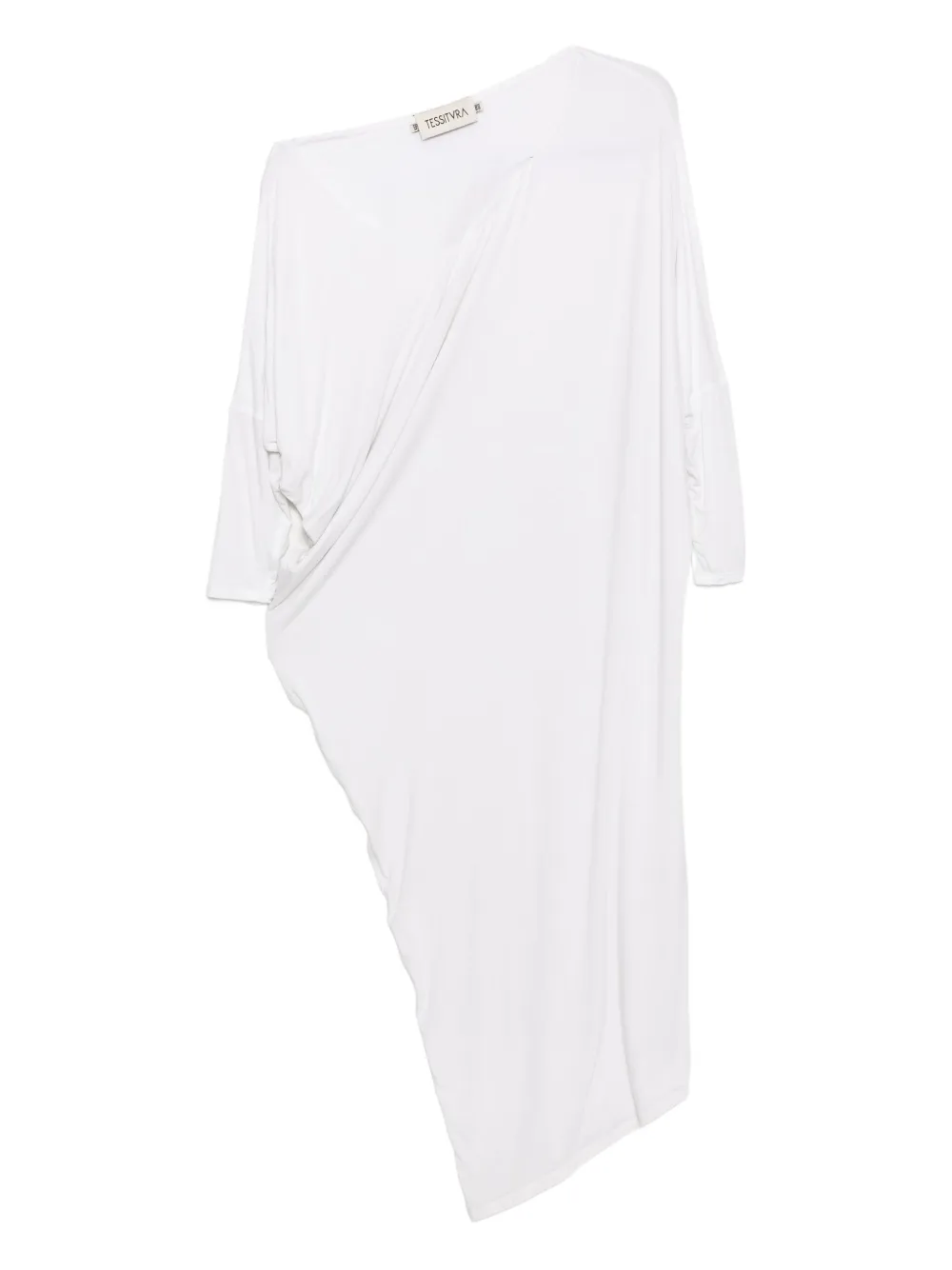 Tessitura Body Couture draped dress | White | Image 1