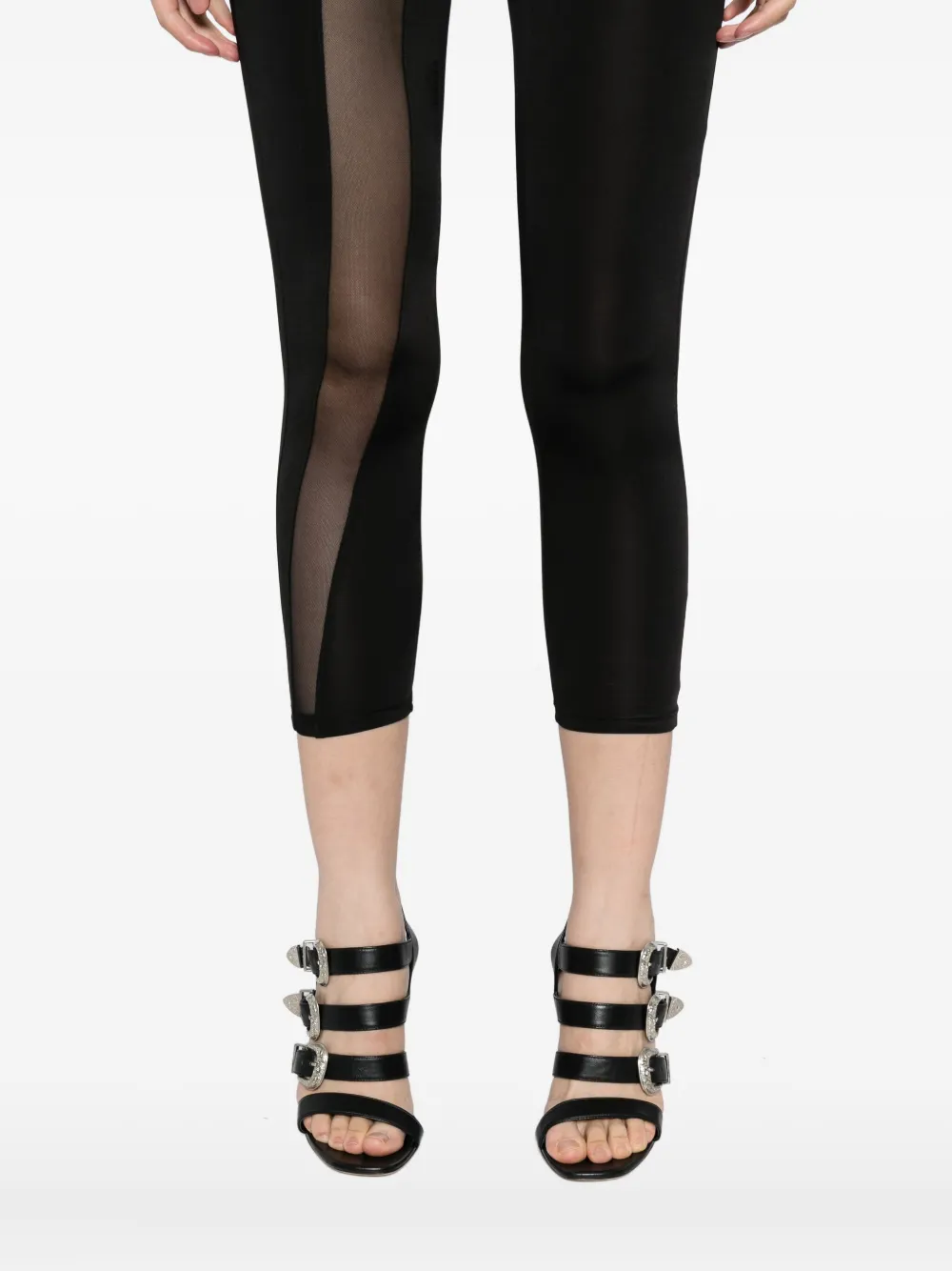 Tessitura Body Couture Split Jumpsuit In Black