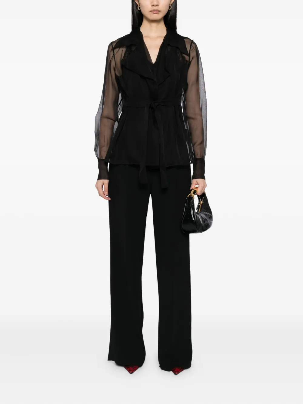 Tessitura Body Couture silk jacket | Oversized Jackets | Image 2
