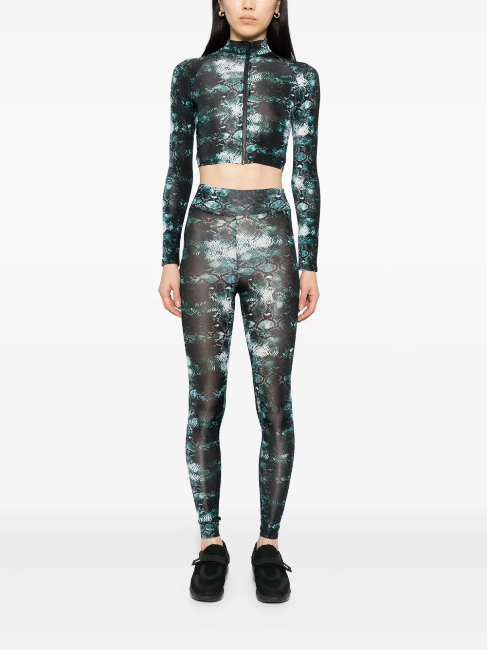 Tessitura Body Couture legging à imprimé peau de serpent | Leggings de sport | Image 2
