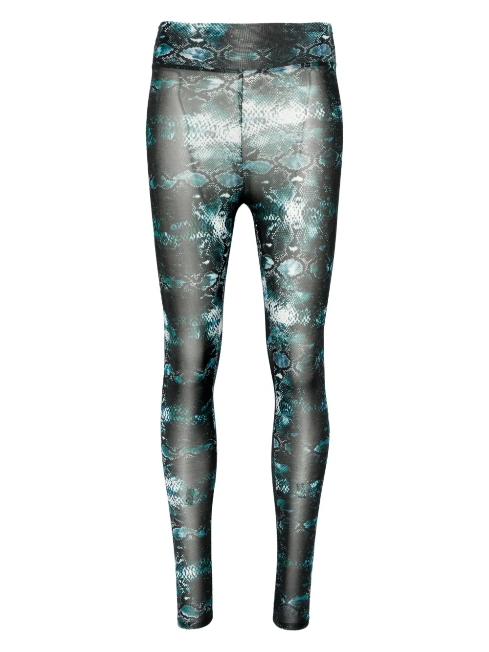 Tessitura Body Couture Snakeskin-print Leggings In Multi