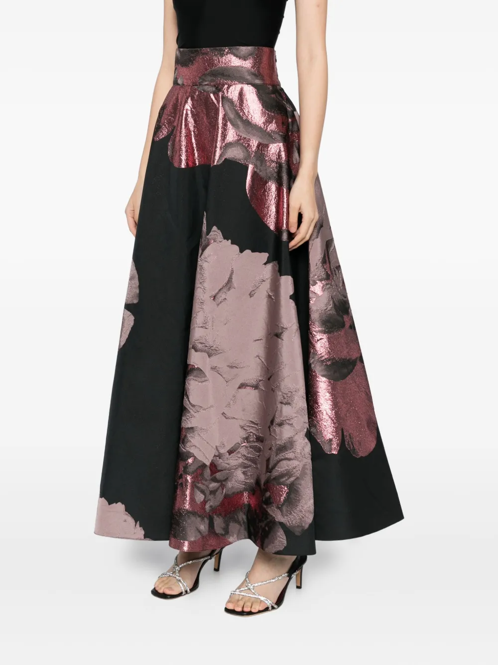Tessitura Body Couture Printed Skirt In Multi