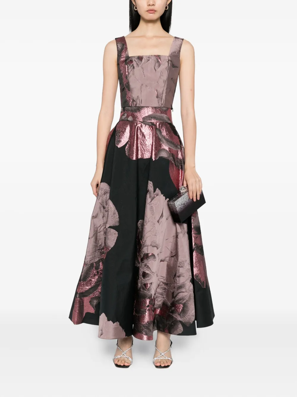 Tessitura Body Couture Rok met print - Roze
