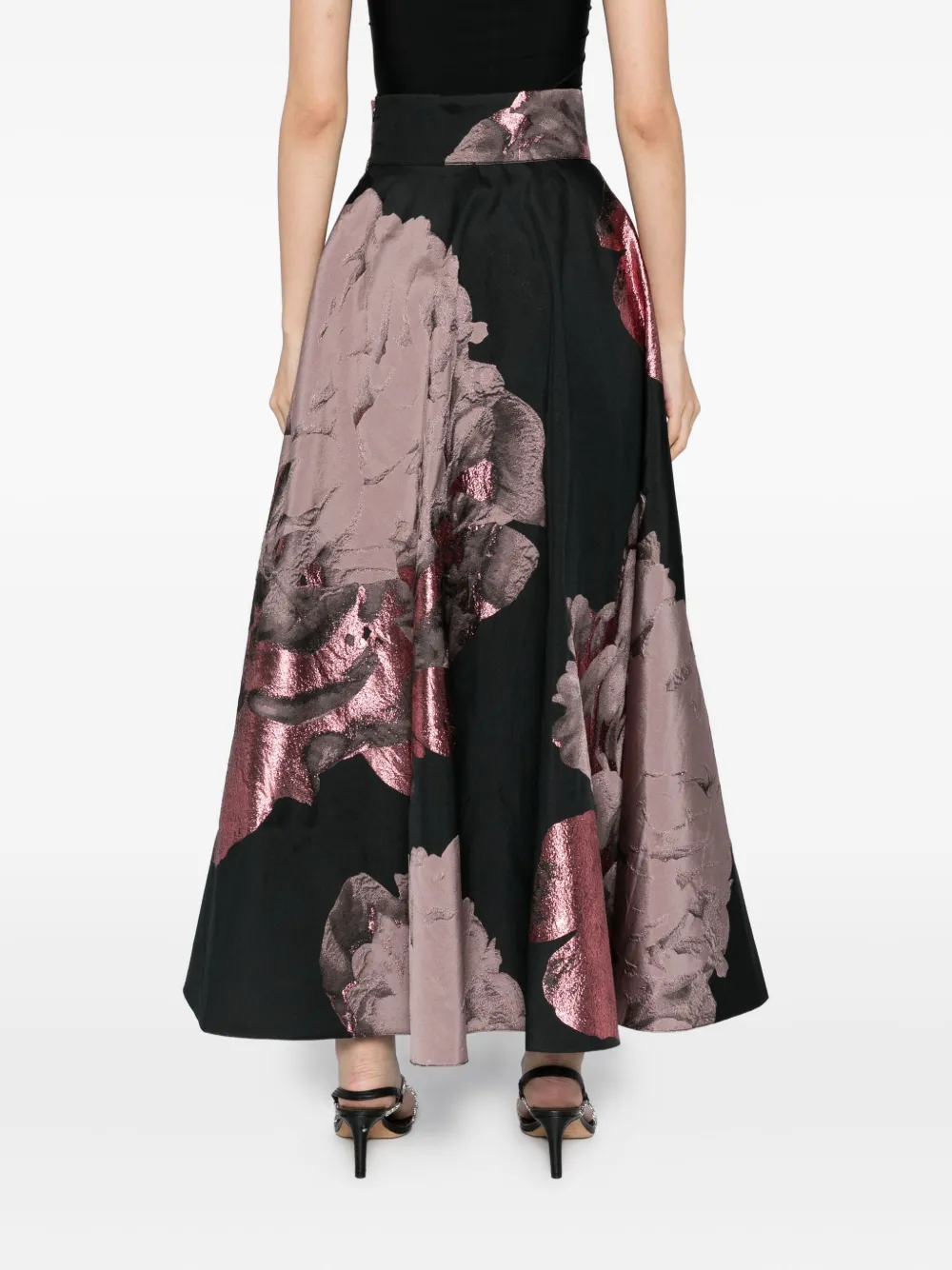 Tessitura Body Couture Printed Skirt In Multi