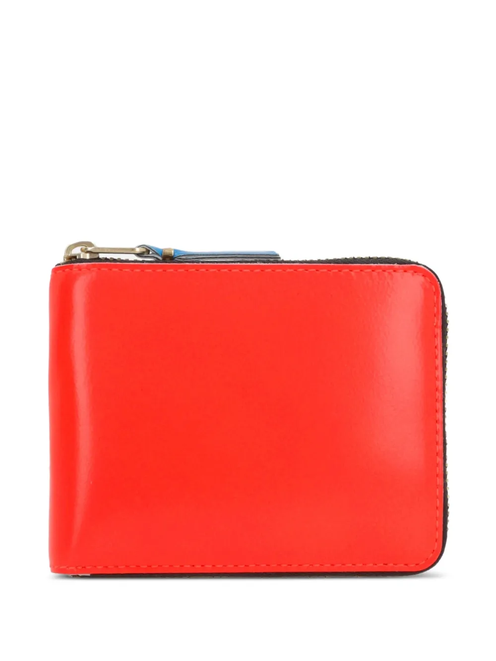 Comme Des Garçons Wallet zip-around leather wallet Rood