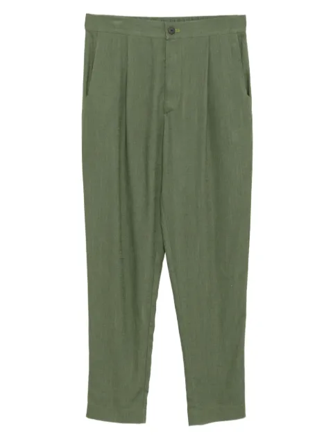 Tessitura Body Couture pleated-front trousers