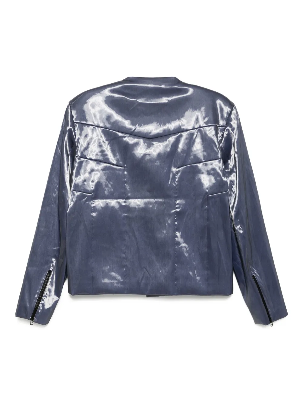 Tessitura Body Couture zipped biker jacket | Biker Jackets | Image 2
