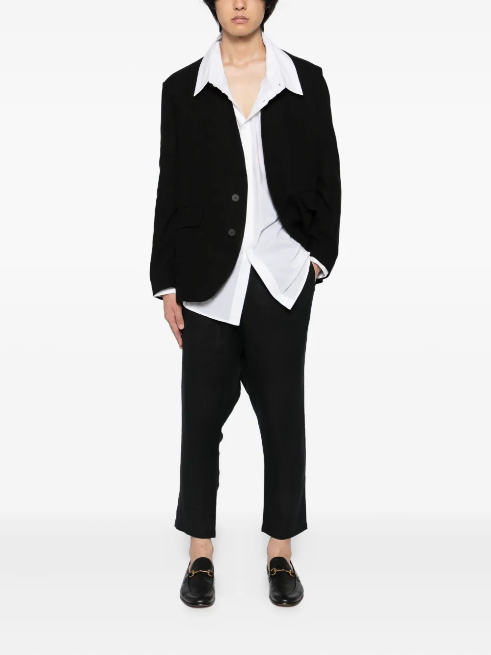 Tessitura Body Couture Broek met verlaagd kruis - Zwart