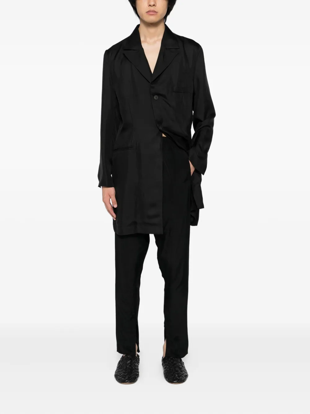 Tessitura Body Couture Viscose broek - Zwart