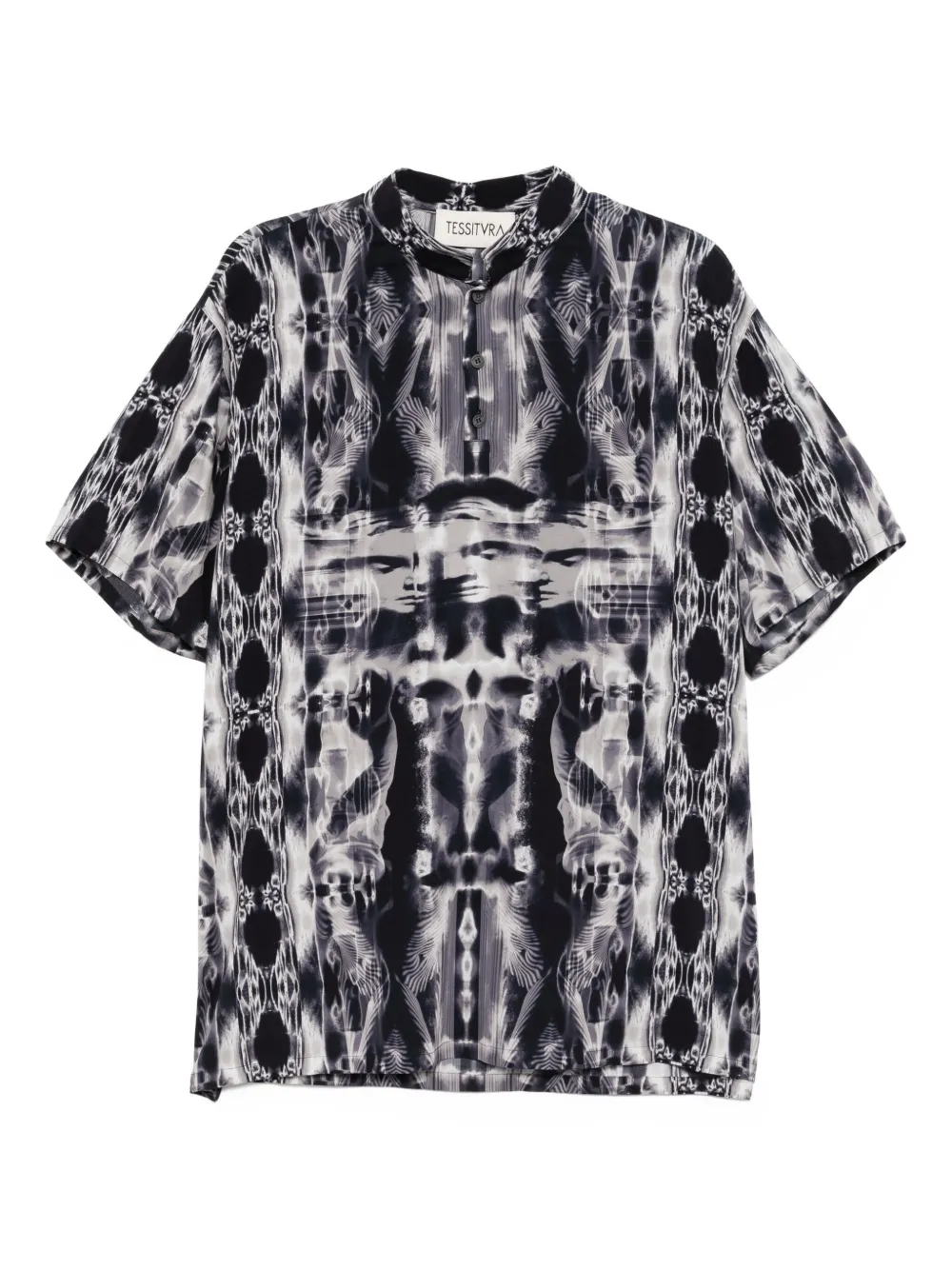 Tessitura Body Couture Printed Top In Multi