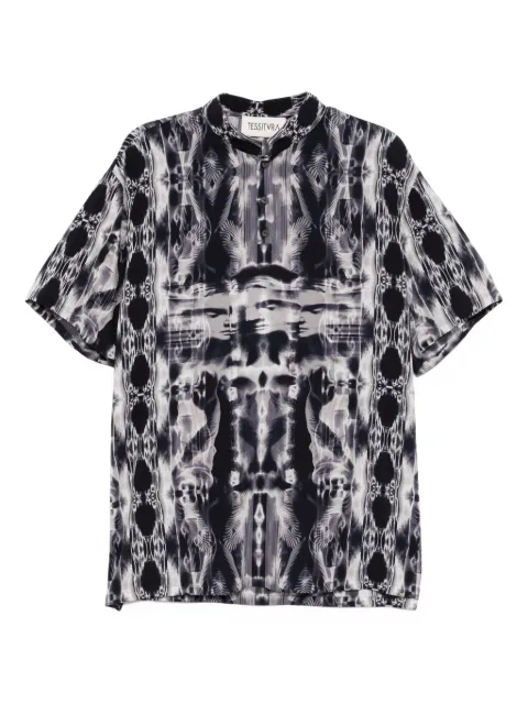 Tessitura Body Couture printed top