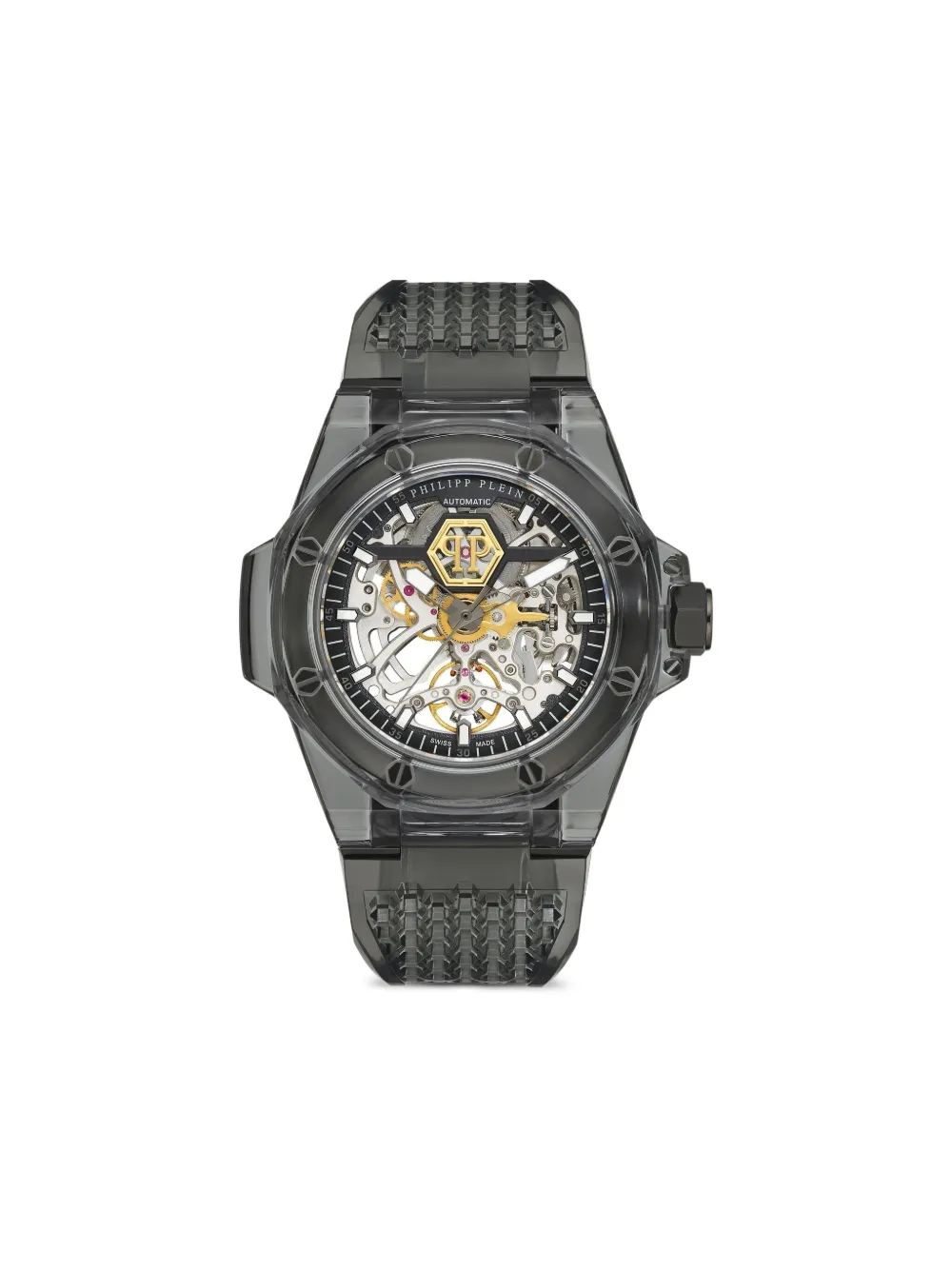 Philipp Plein King Phantom Shadow 46mm | Silver | Image 1