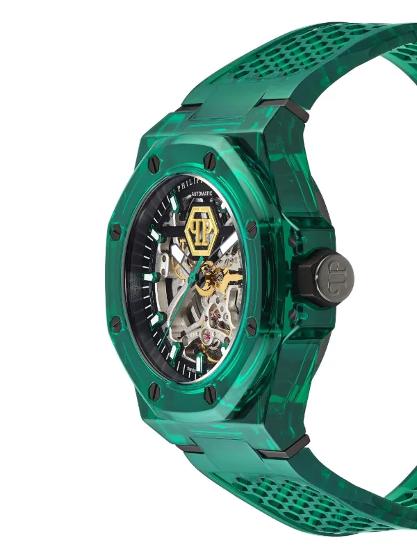 Philipp Plein King Phantom Venom 46mm 腕時計 | シルバートーン 